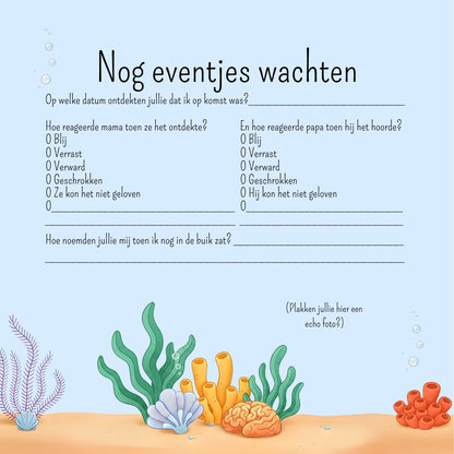 Baby mijn eerste jaar - Zeedieren thema
